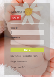 IRMS Patient Portal Login