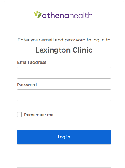 Lexington Clinic Patient Portal Login