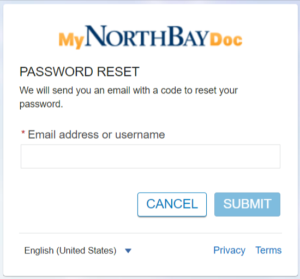 Northbay Patient Portal Login Forget Password
