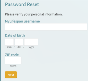 Lifespan Patient Portal Login Forget Password