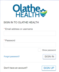 Olathe Health Patient Portal