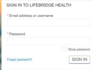 Lifebridge Health Patient Portal Login